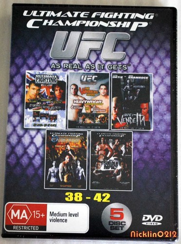Ufc mma dvd box set - box,