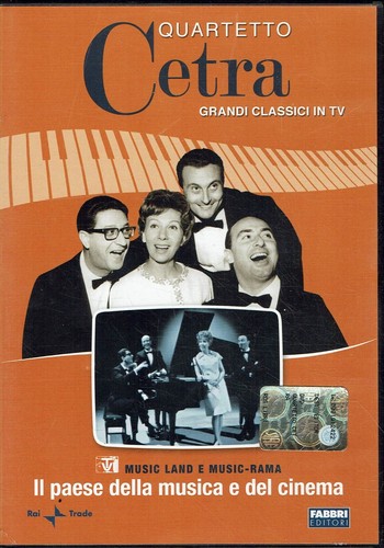 Dvd quartetto cetra paese - dvd,